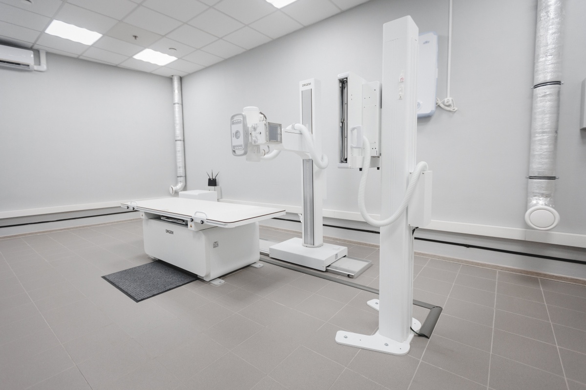 Аппарат ренгенографии DrGem в клинике «Детство +» 